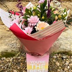 Pastel Gift Box arrangement