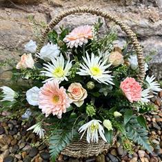 Pastel Flower Basket